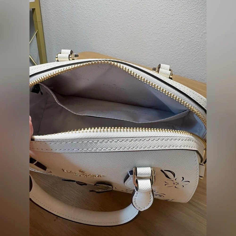 Kate Spade Madison Perforated Small Dolly Duffel crossbody handbag KL035 - Picture 7 of 15